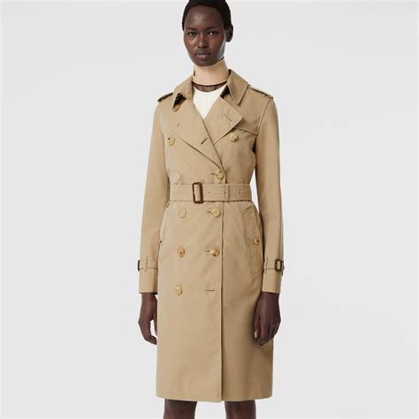 burberry kensington long trench|Burberry kensington trench coat women's.